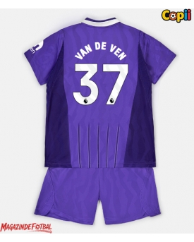 Tottenham Hotspur Micky van de Ven #37 Echipament de Fotbal Replică 2026-27 Copii Treilea (+ Șorturi)